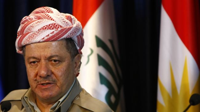 Massoud Barzani, lãnh đạo cộng đồng người Kurd ở Iraq.